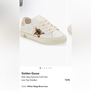 Golden Goose Sneakers with Leopard Star
